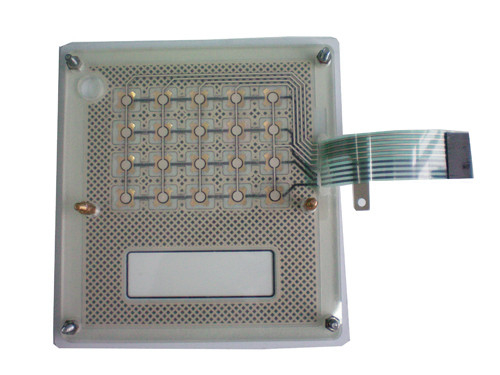 Painel do interruptor de membrana do diodo emissor de luz, abóbada tátil e teclado retroiluminado